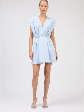Simkhai Sefi Cape Mini Dress